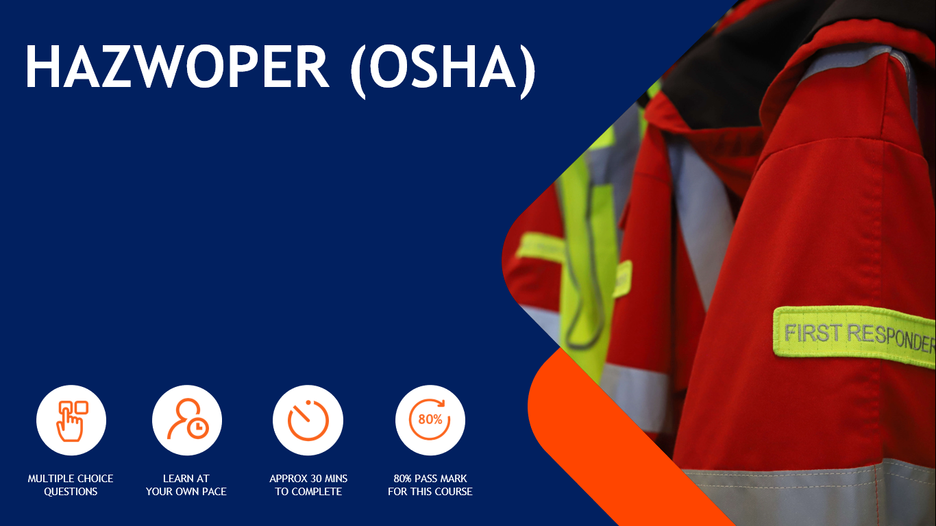 HAZWOPER for First Responders at Awareness Level (OSHA)