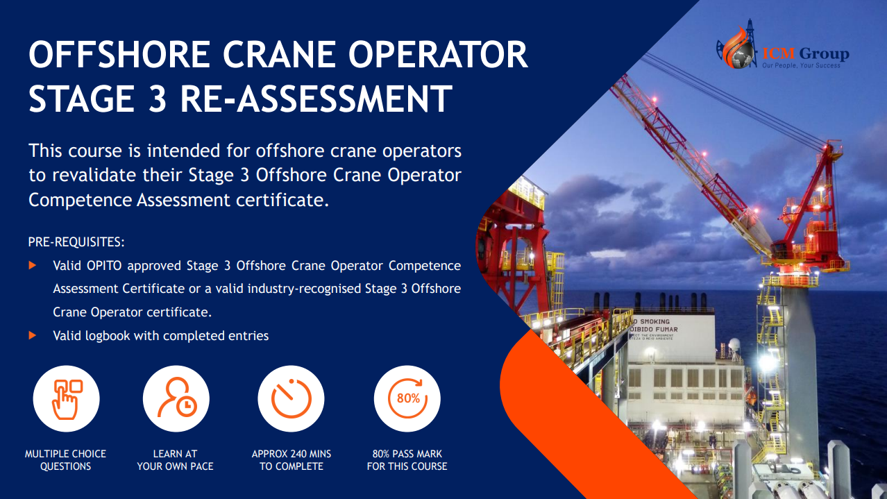 Offshore Crane Operator Stage 3 Reassessment